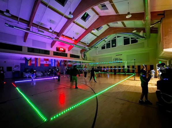 GLOW IN THE DARK VOLLEYBALL