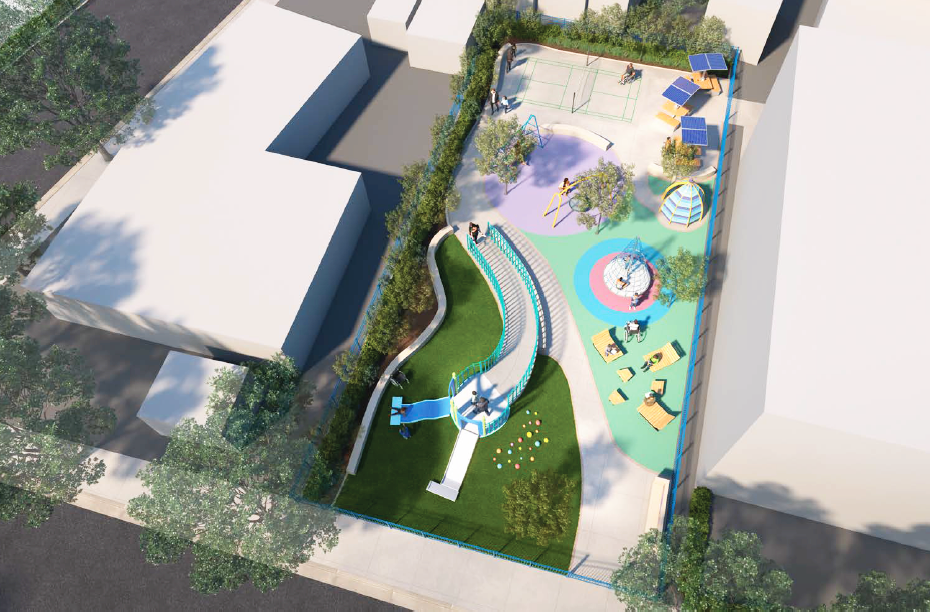 Magical Bridge Pocket Park