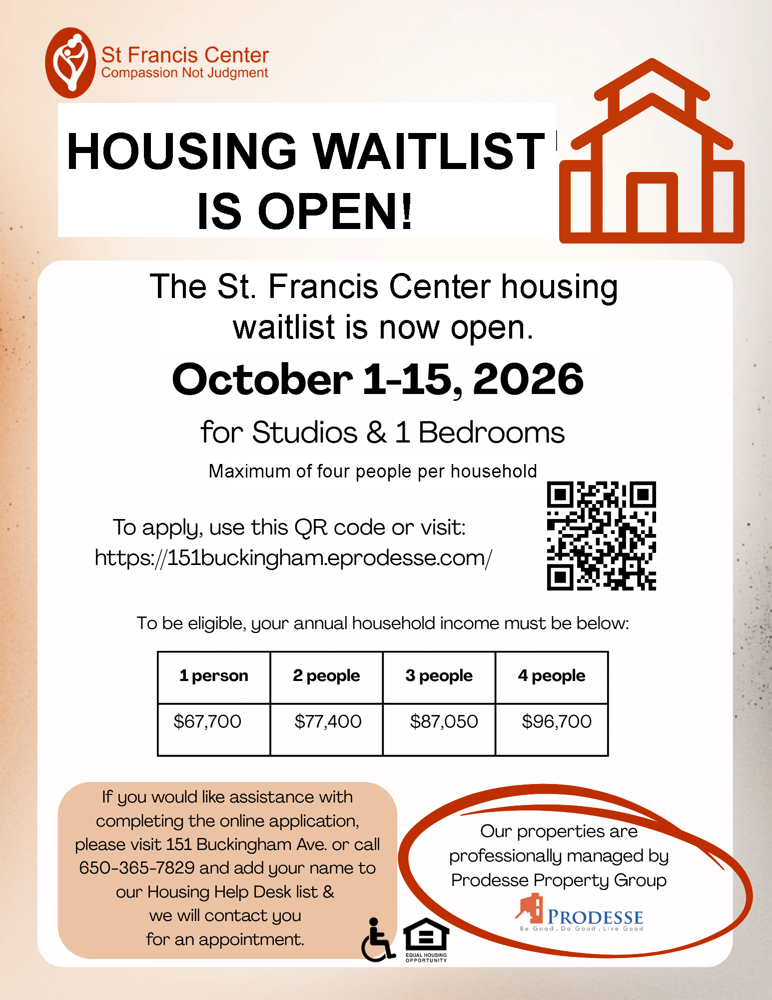 affordable housing application