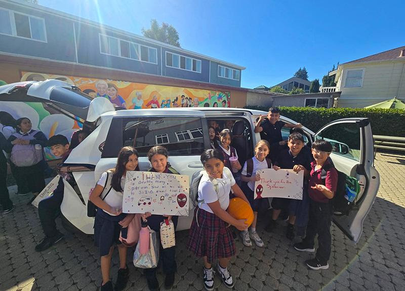 We extend our heartfelt thanks to The Brothers Trust for their generous donation of a new minivan